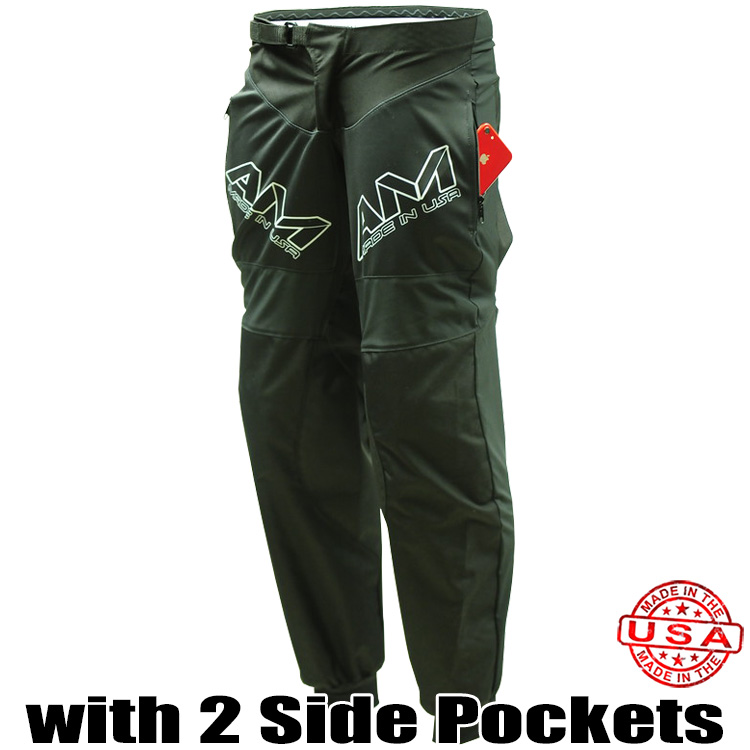black motocross pants