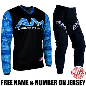 AM Gear Combo: Atlantic Pro Jersey/ 2.0 Moto Pants Black