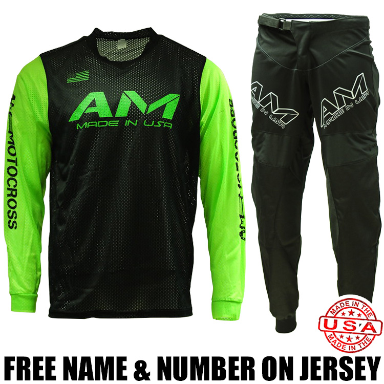 green motocross pants