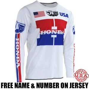 JT/ Honda Flo-Form Jersey 1981 Team USA Replica