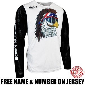 AM Mesh 2.0 Jersey Free Bird White/ Black