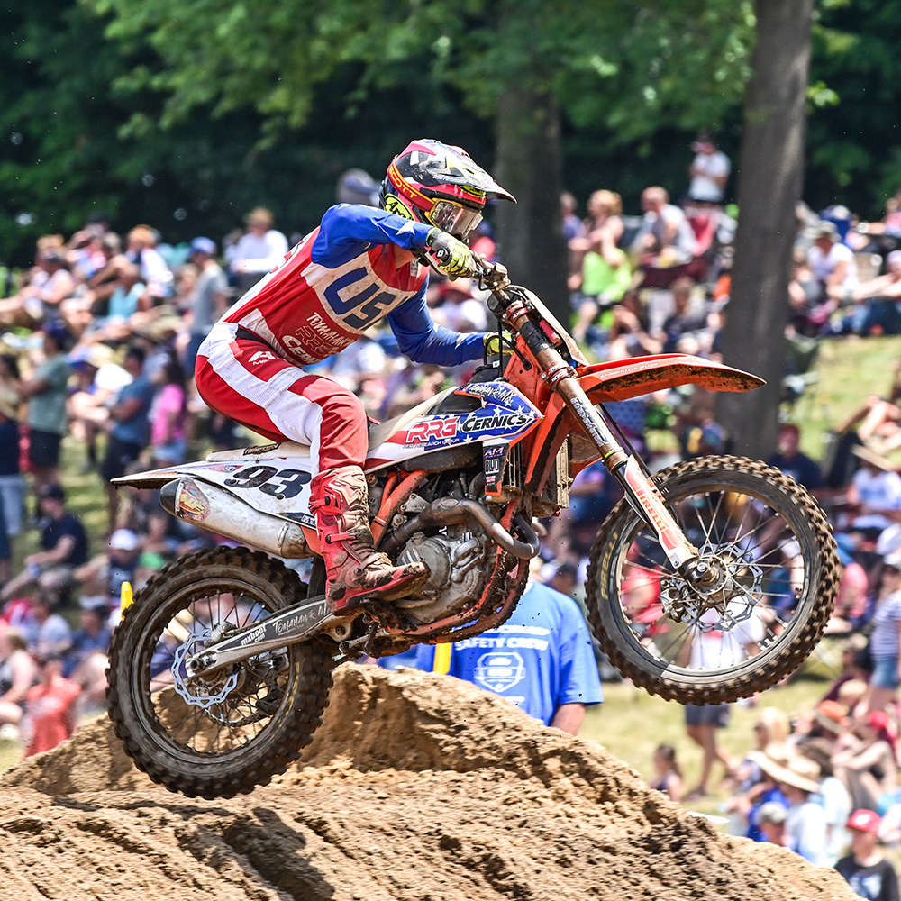Red white and blue dirt bike gear clearance