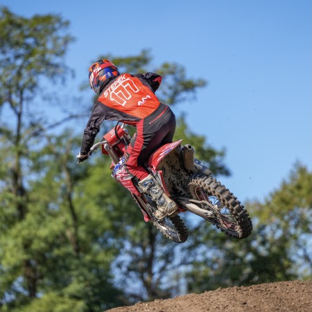AM Roosted Red Gear Custom Jersey Print